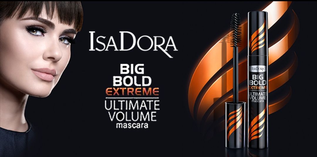ریمل حجم دهنده ایزادورا نارنجی مدل Big Bold Extreme - تایماز استور