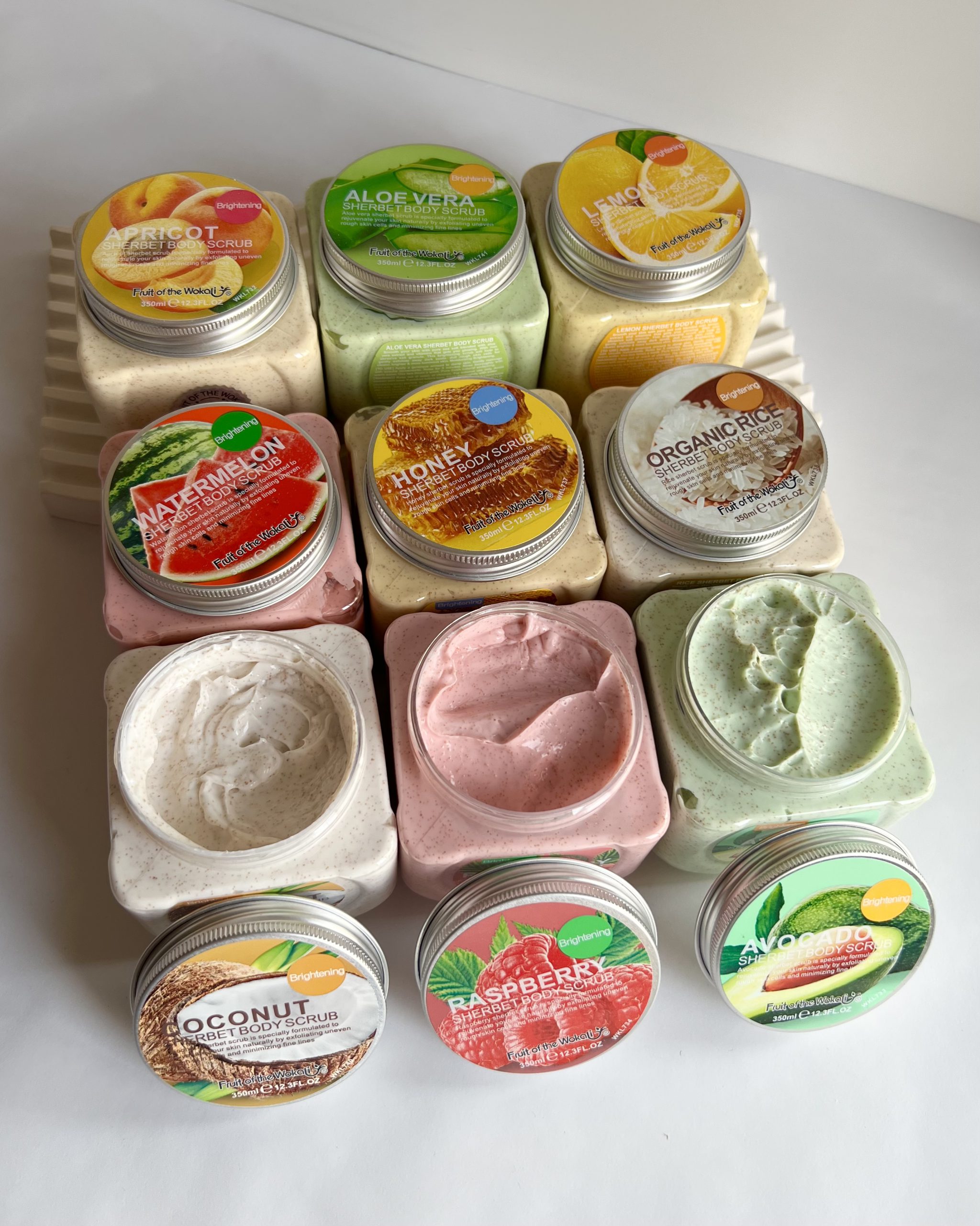 اسکراب شنی صورت و بدن وکالی فرانسه 350 میل