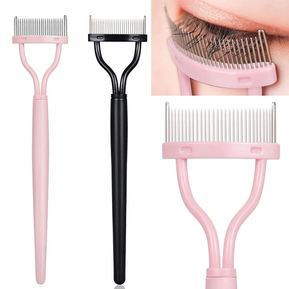 شانه جدا کننده مژه و لیفت ابرو مدل تاشو