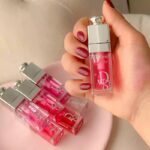 لیپ گلاس طرح دیور صورتی حرارتی و حجم دهنده