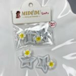 موگیر تق تقی طرح ستاره ای گل دار جفتی