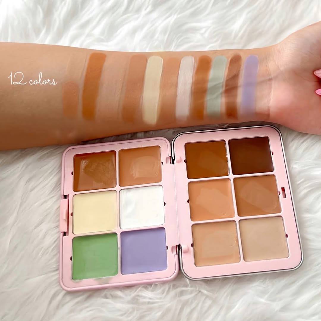 پالت گریم و کانتور ۱۲ رنگ CARLA SECRET