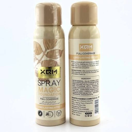 اسپری کرم پودر XQM کاور سبک ٢۴ساعته
