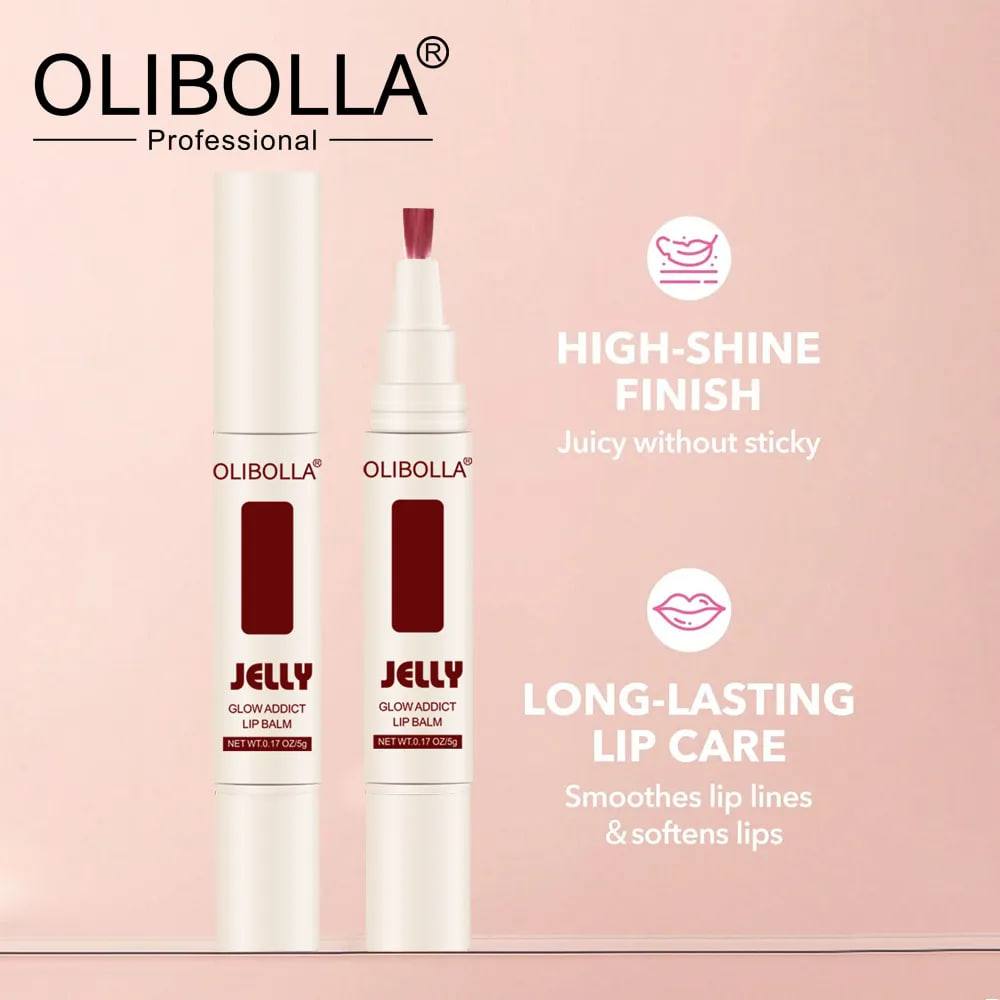 بالم لب ژله ای براش دار اولیبولا Olibolla