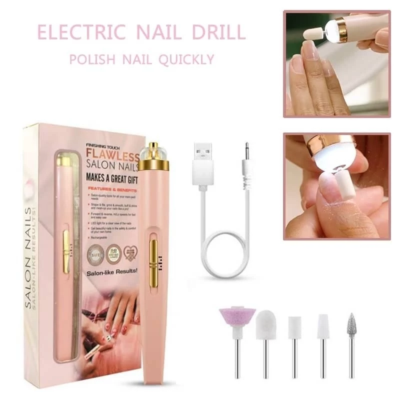 سوهان برقی ناخن خانگی (شارژی) SALON NAILS