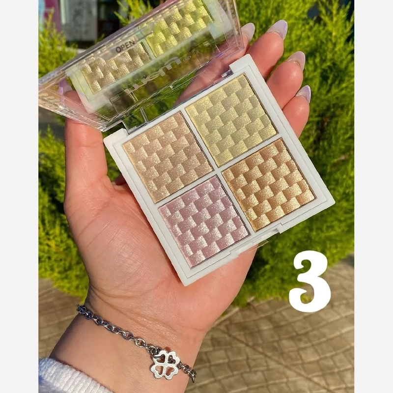 پالت هایلایتر هدی موجی چهار رنگ