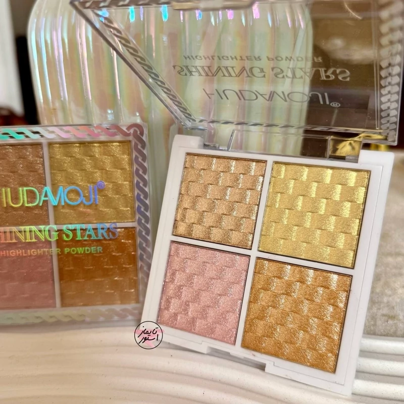 پالت هایلایتر هدی موجی چهار رنگ