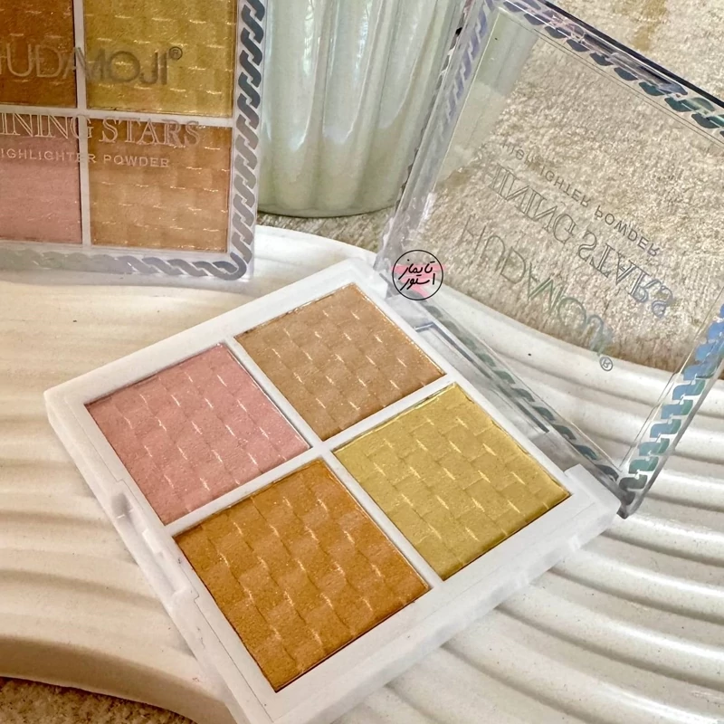 پالت هایلایتر هدی موجی چهار رنگ