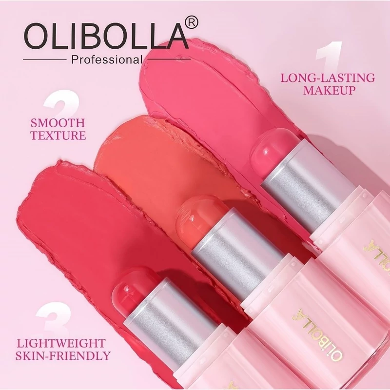 رژگونه استیکی اولیبالو OLIBOLLA طرح کره ای شیگلم