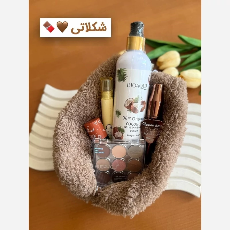 میکاپ بگ تدی Yeha کیف آرایشی پشمالو