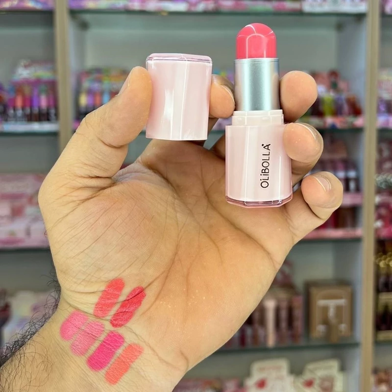 رژگونه استیکی اولیبالو OLIBOLLA طرح کره ای شیگلم