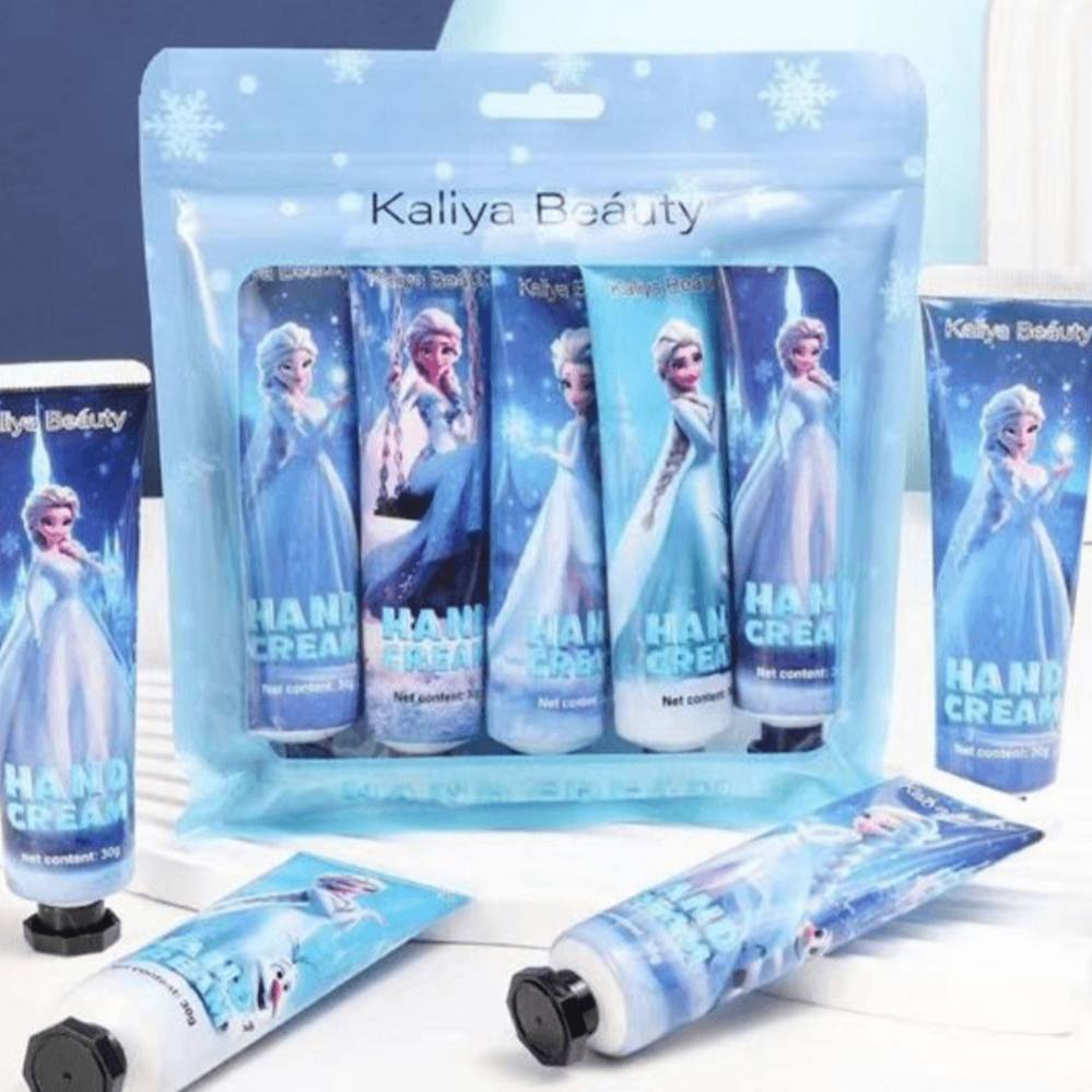 کرم دست مرطوب کننده پنج تایی کارتون السا و آنا