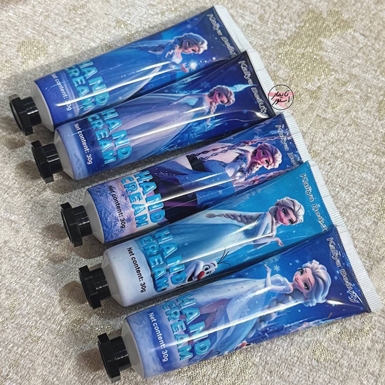 کرم دست مرطوب کننده پنج تایی کارتون السا و آنا