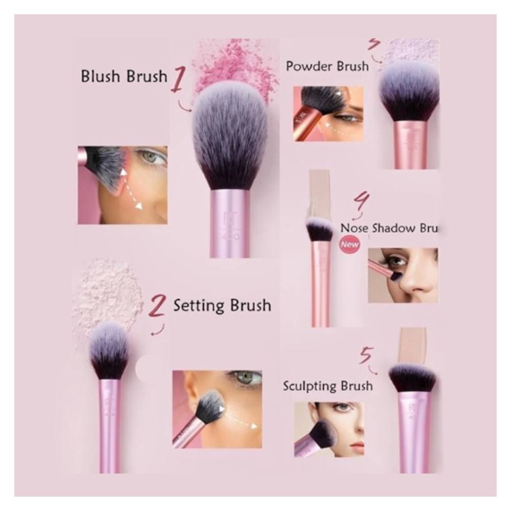 ست براش و پد ریل تکنیک