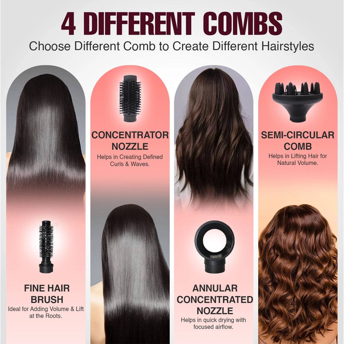 سشوار چرخشی وی جی آر مدل 488