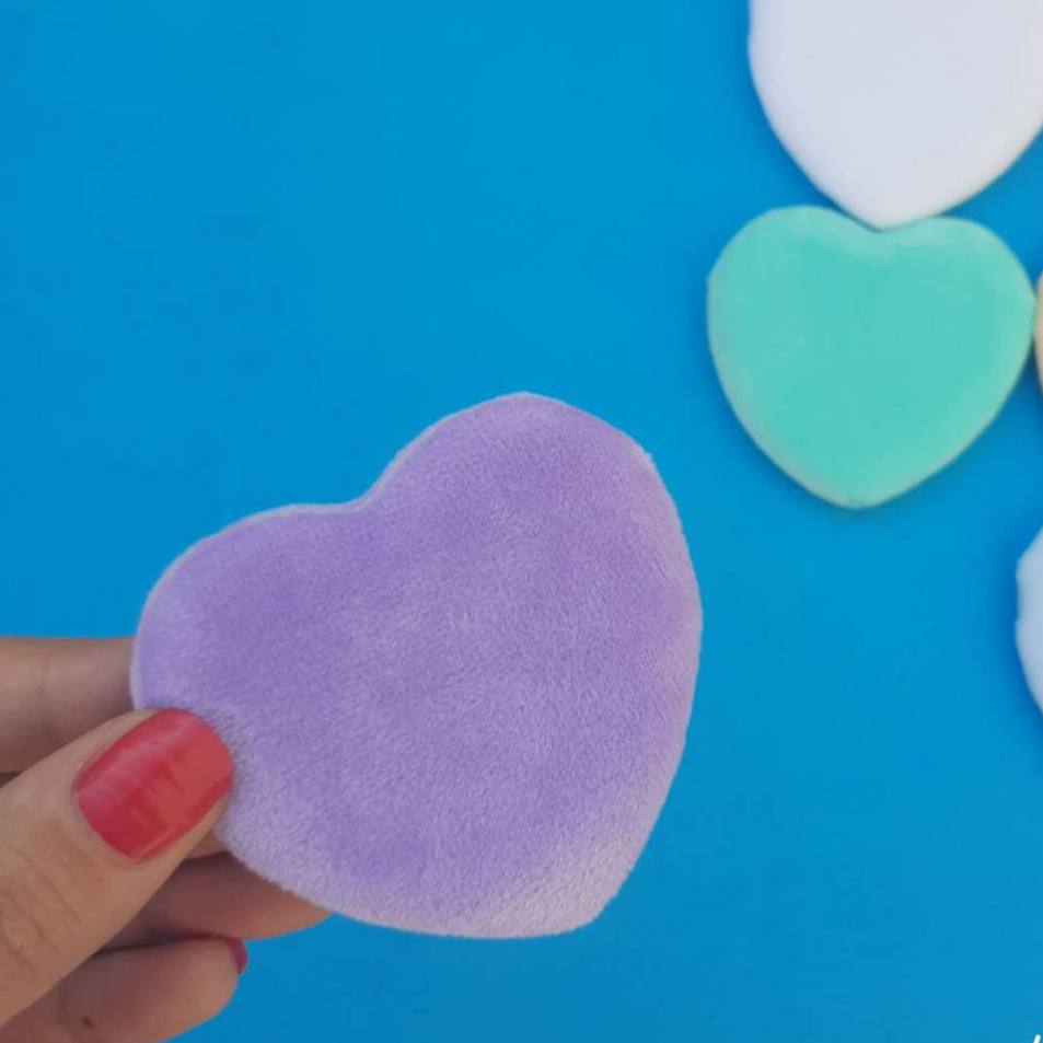 پد مثلثی پودرفیکس طرح قلب