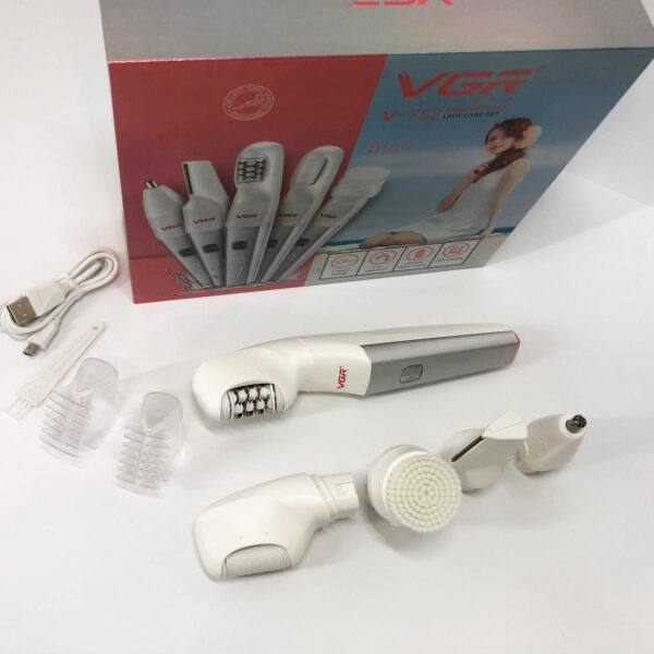 ست اپیلاتور ۵ کاره وی جی آر مدل V-752