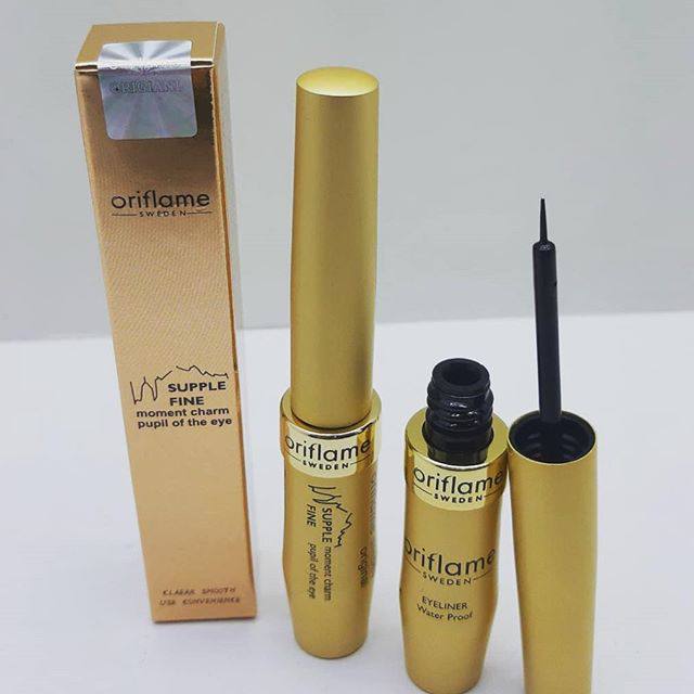 خط چشم مویی اوریفلیم پوکه طلایی