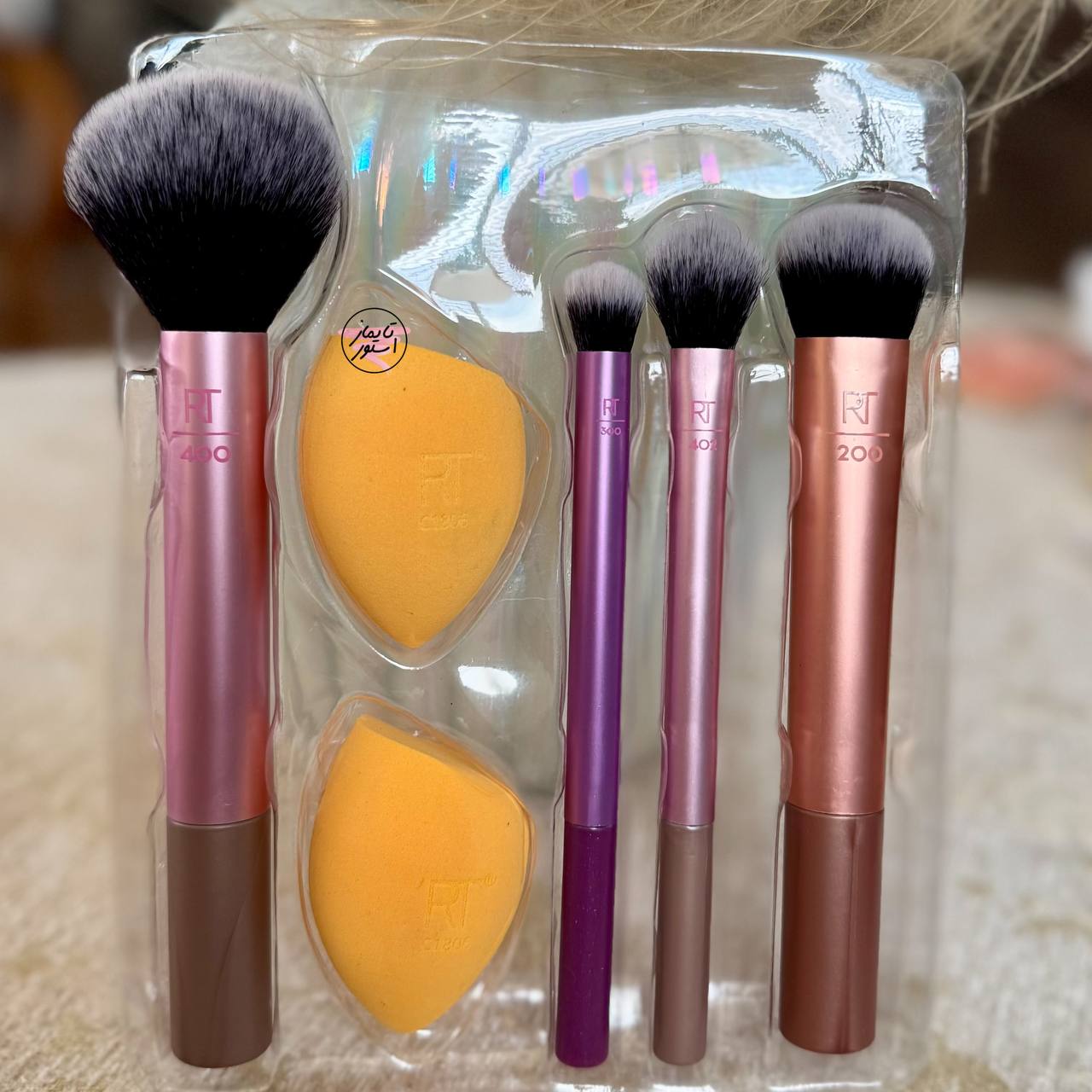 ست براش و پد ریل تکنیک