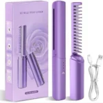 شانه مو حرارتی مسافرتی شارژی Hair Comb Portable