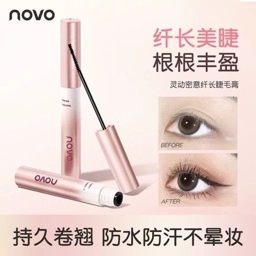 ریمل سوزنی نوو novo اورجینال بلند کننده طبیعی ضد آبجدید